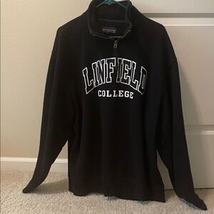 Jansport Black Sweatshirt with White Print